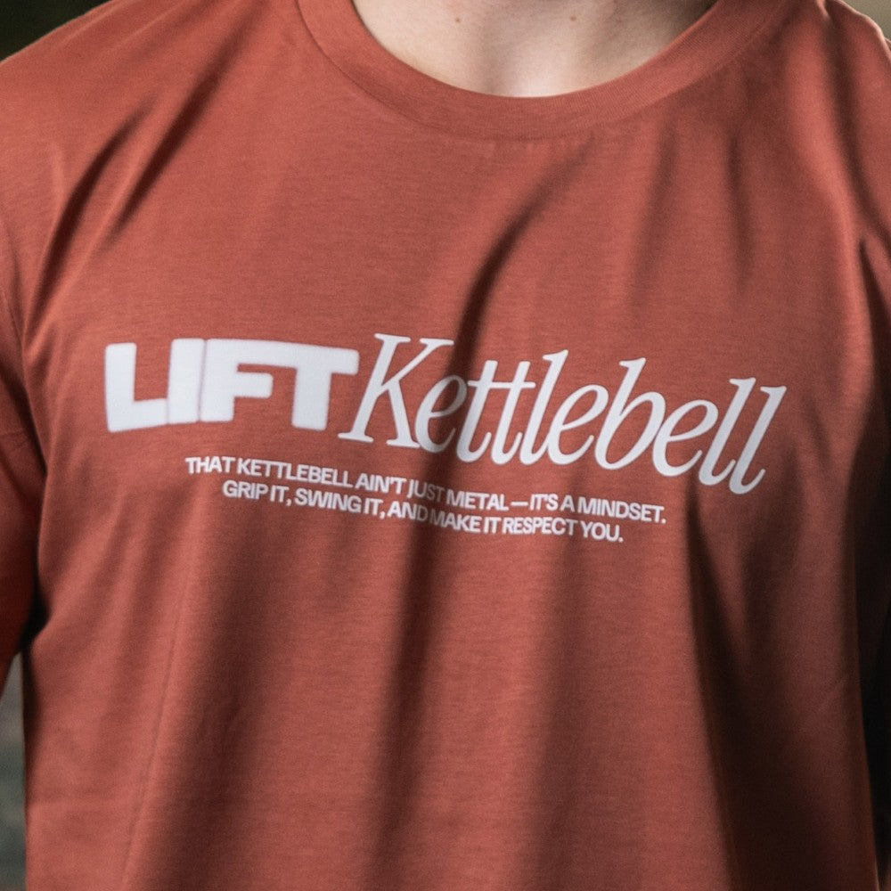 Cocowod ropa crosstraining Camiseta Hombre modelo Lift Kettlebell | T-Shirt