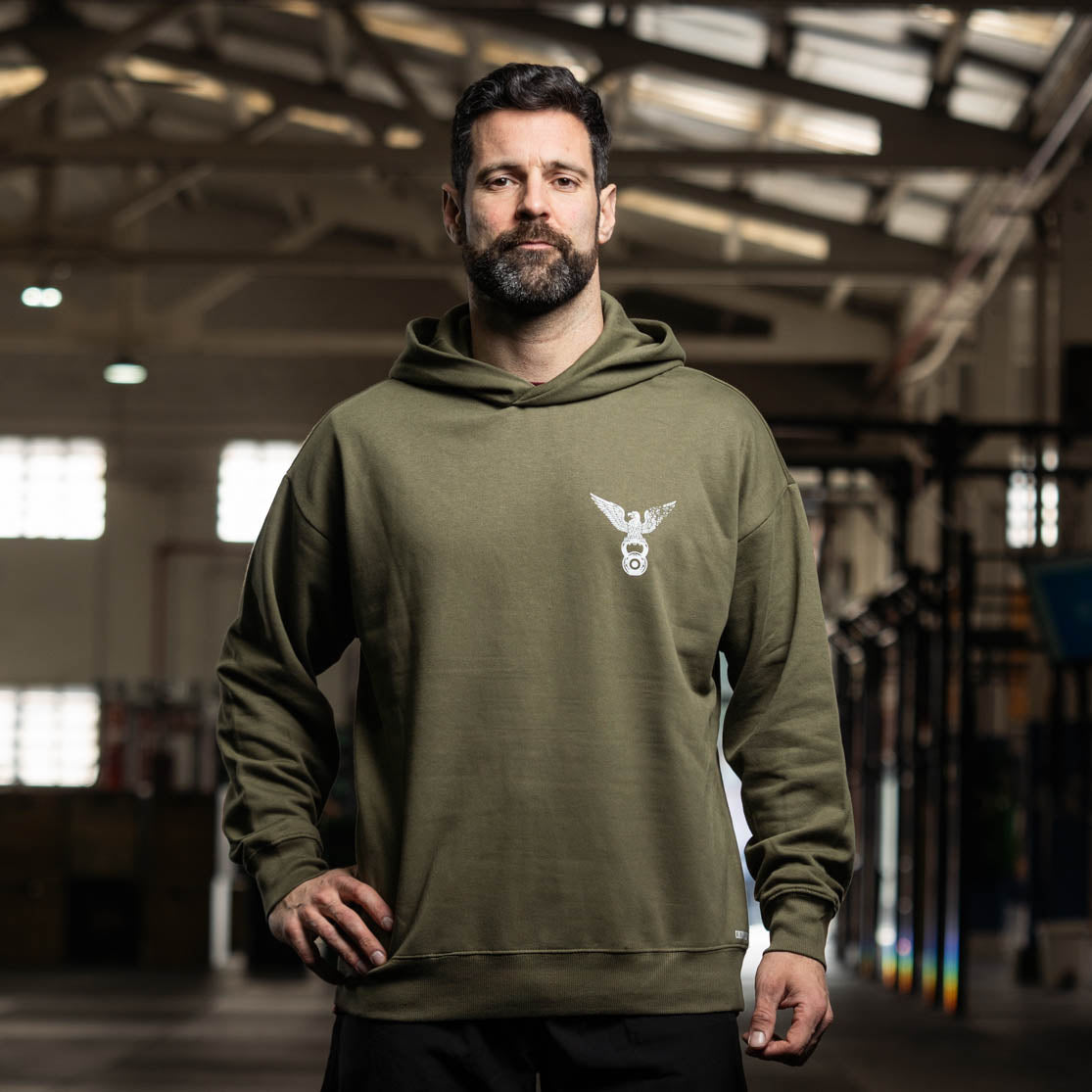Cocowod ropa crosstraining Hoodies & Sudaderas modelo Iron Eagle | Oversized Hoodie