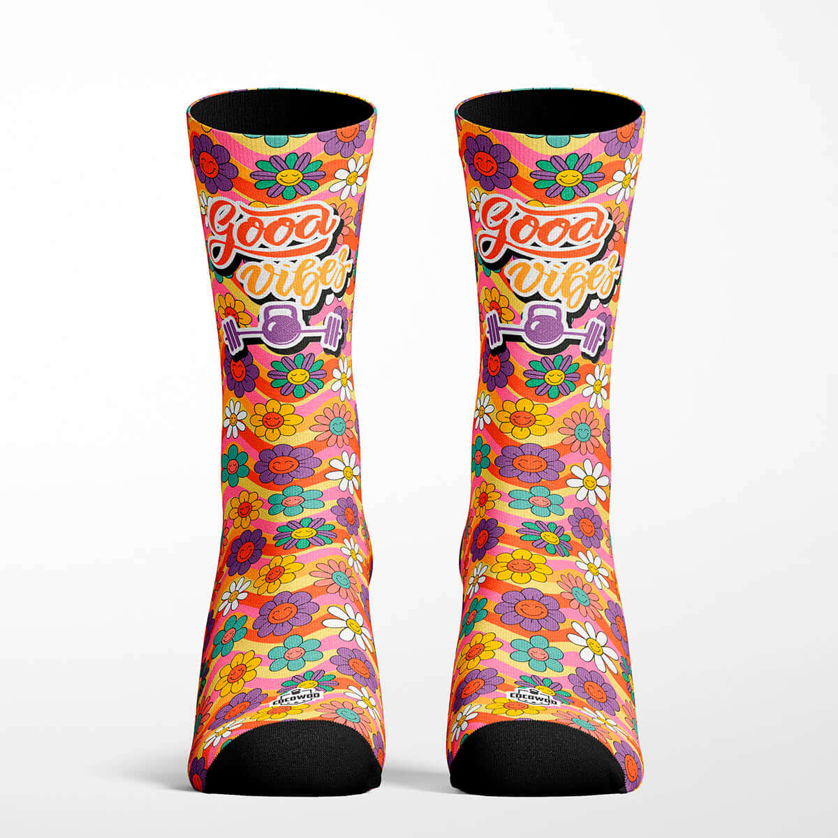 Cocowod ropa crosstraining Calcetines modelo Smiling Flowers