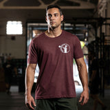 camiseta hombre algodón crosstraining ropa cocowod atleta