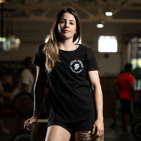 camiseta mujer algodón crosstraining ropa cocowod atleta