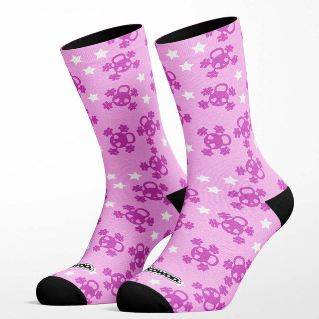 calcetines cocowod para crosstraining modelo Pirate Cherry